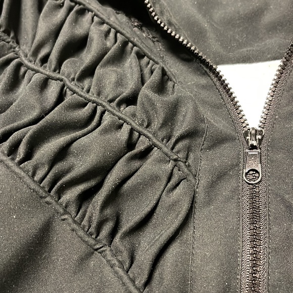 Teddi Jacket   Decorative Gathering Zip Front Side Pockets - Picture 3 of 5